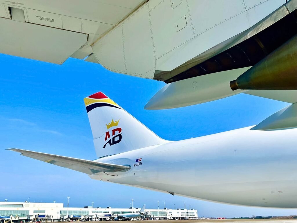 Uno de los actuales 747-8F de la aerolínea. Foto: Air Belgium