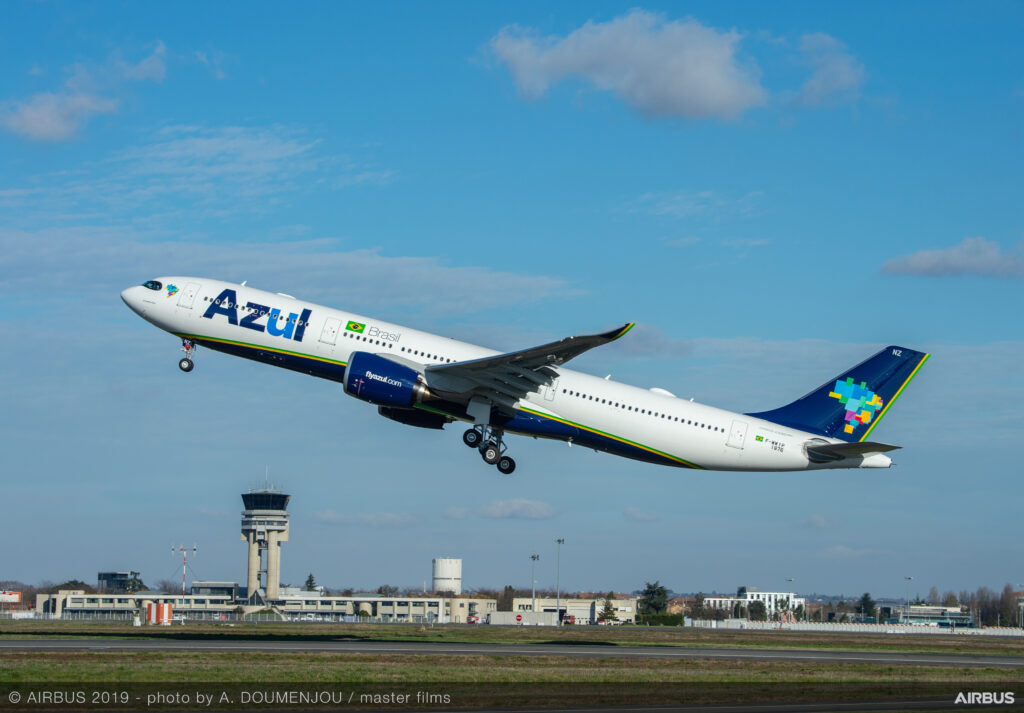 Airbus A330-900NEO de Azul Linhas Aéreas. Foto: Airbus