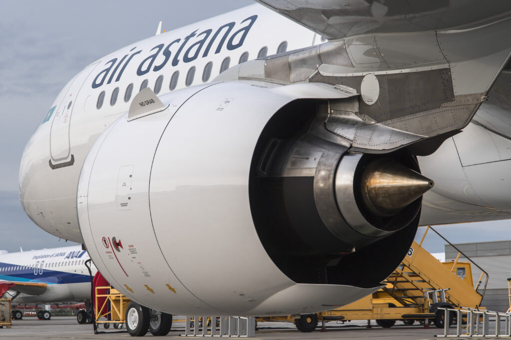 Airbus A321NEO de Air Astana. Foto: Airbus