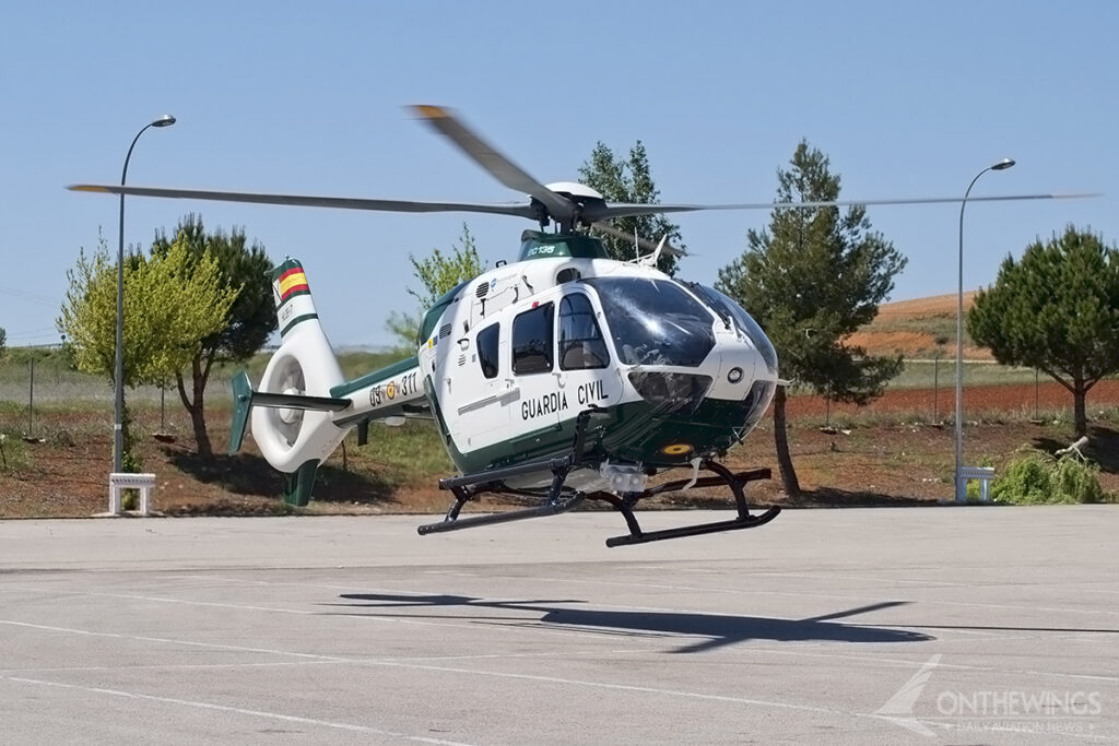 Entre los pedidos a Airbus, España ha pedido más unidades del H-135, un helicóptero altamente polivalente